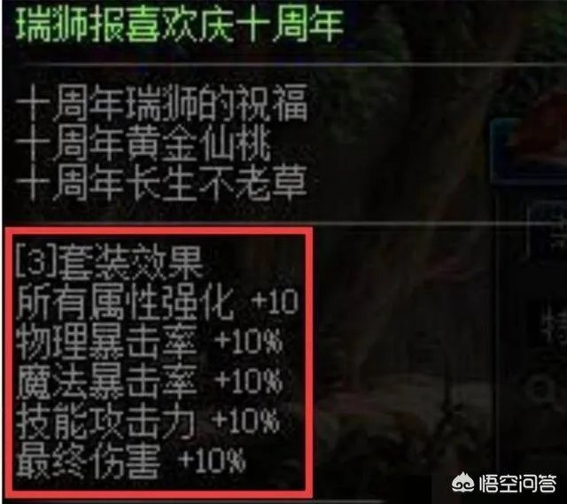 DNF十周年首饰有机会超越恍惚套吗?