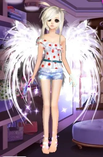 qq炫舞里女生的衣服搭配，比较好看的，推荐一下~~