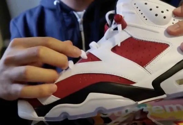 乔6鞋带扣应该怎么用？AJ6鞋带系法详细图解教学