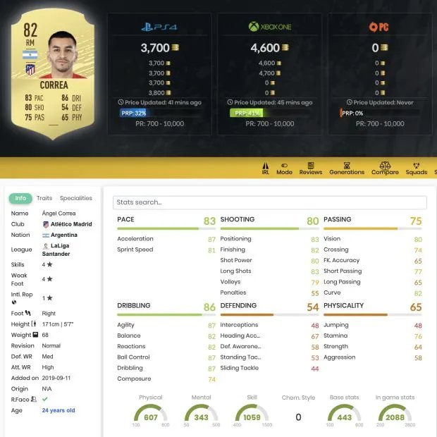 《FIFA20》UT五大联赛各位置开荒球员推荐