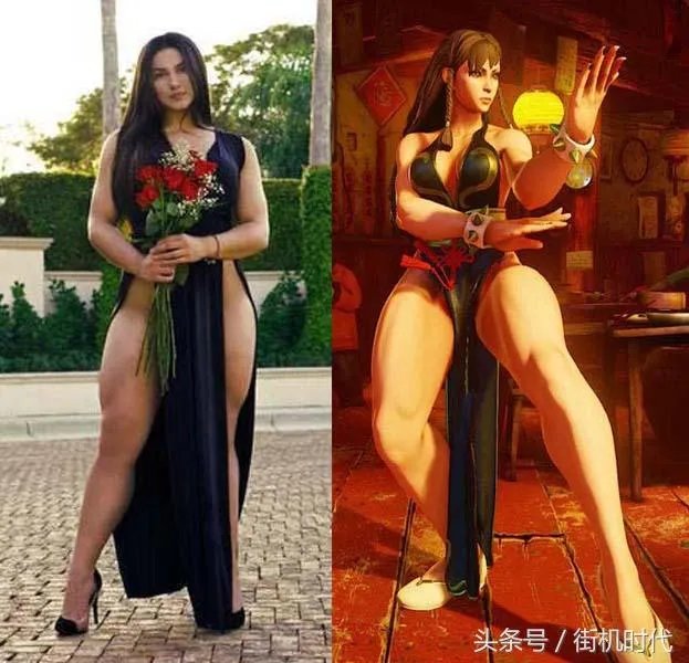 哪些电影中出现过春丽的真人形象?