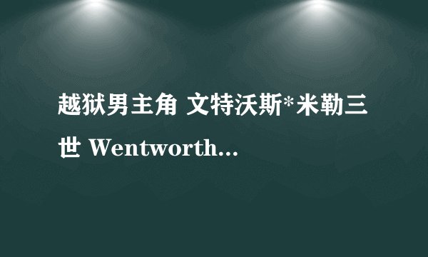 越狱男主角 文特沃斯*米勒三世 Wentworth Earl Miller