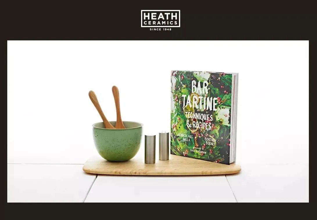 餐具与艺术[Heath Ceramics手工餐具品牌]