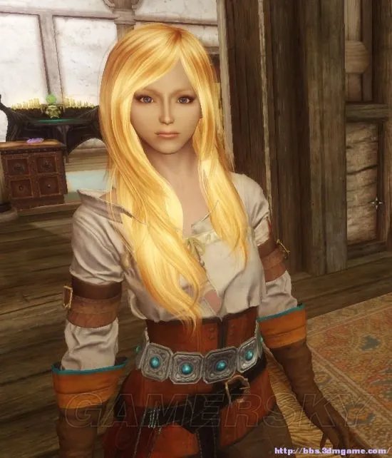 《上古卷轴5》美女捏脸数据 美女捏脸图文教程