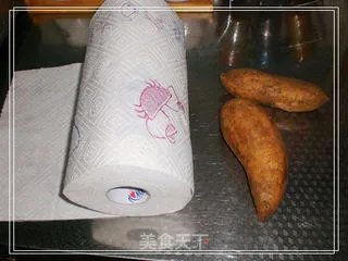 微波炉版烤地瓜