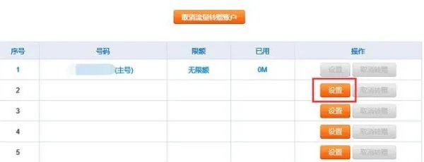 中国移动手机营业厅上怎么转赠流量给别人？