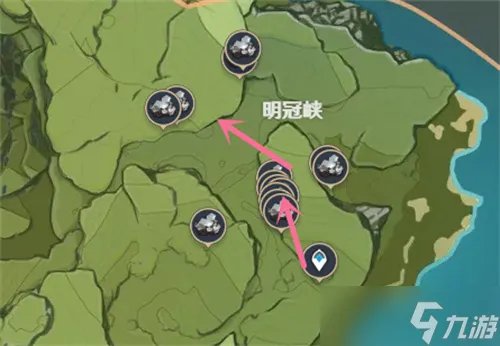 原神白铁块哪里多具体位置