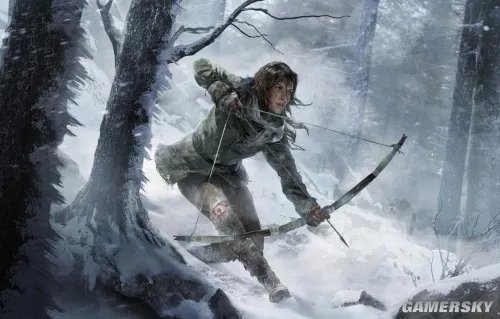 E3 2014：《古墓丽影：崛起(Rise of the Tomb Raider)》原画 雪地勇斗大灰熊