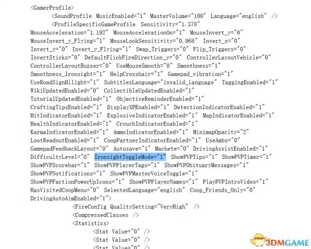 孤岛惊魂4 持续瞄准修改设置方法 怎么切换持续瞄准