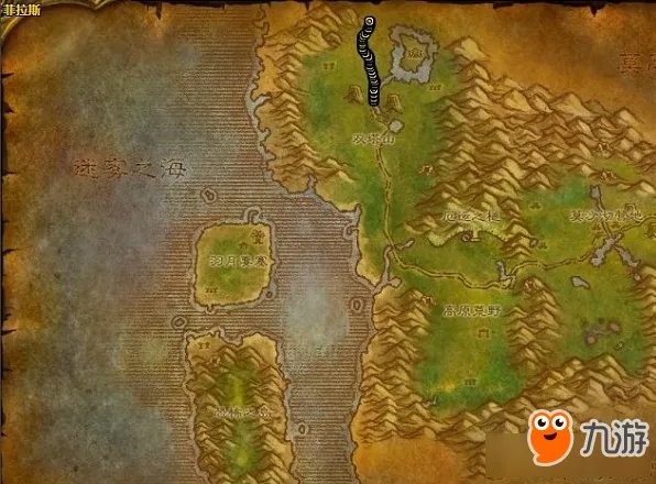 《魔兽世界怀旧服》雷克萨在哪 雷克萨坐标一览