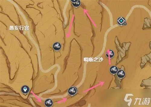 原神白铁块哪里多具体位置