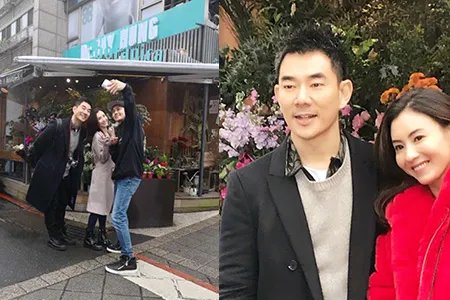 任贤齐张柏芝合体画面温馨 张美女发布会现身穿搭休闲