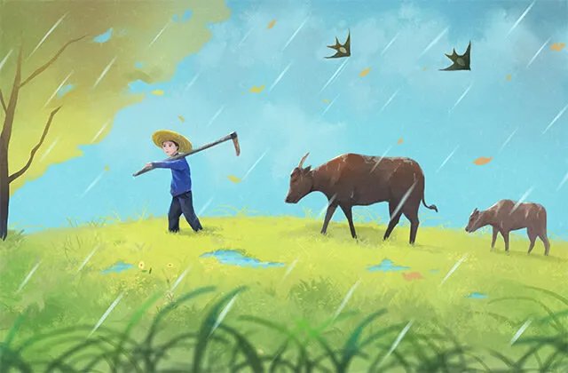 2023谷雨文案短句 干净治愈的谷雨文案