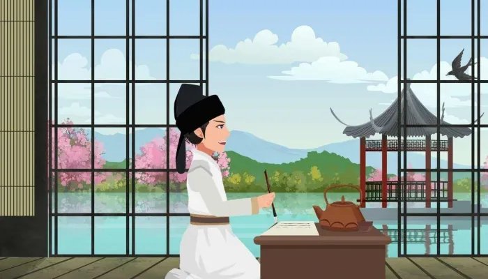 闲人少才了蚕桑又插田出自