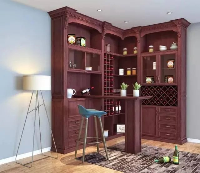 这么美的多功能酒柜谁还敢说它是鸡肋?