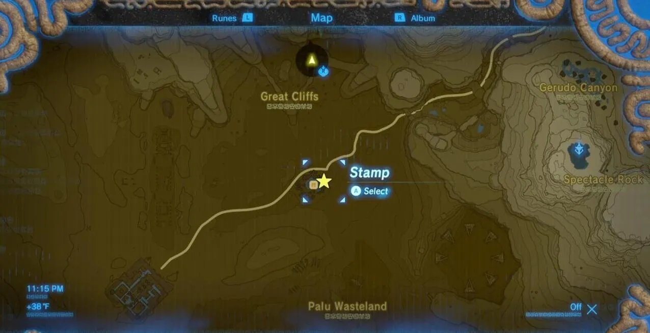 塞尔达回忆点位置