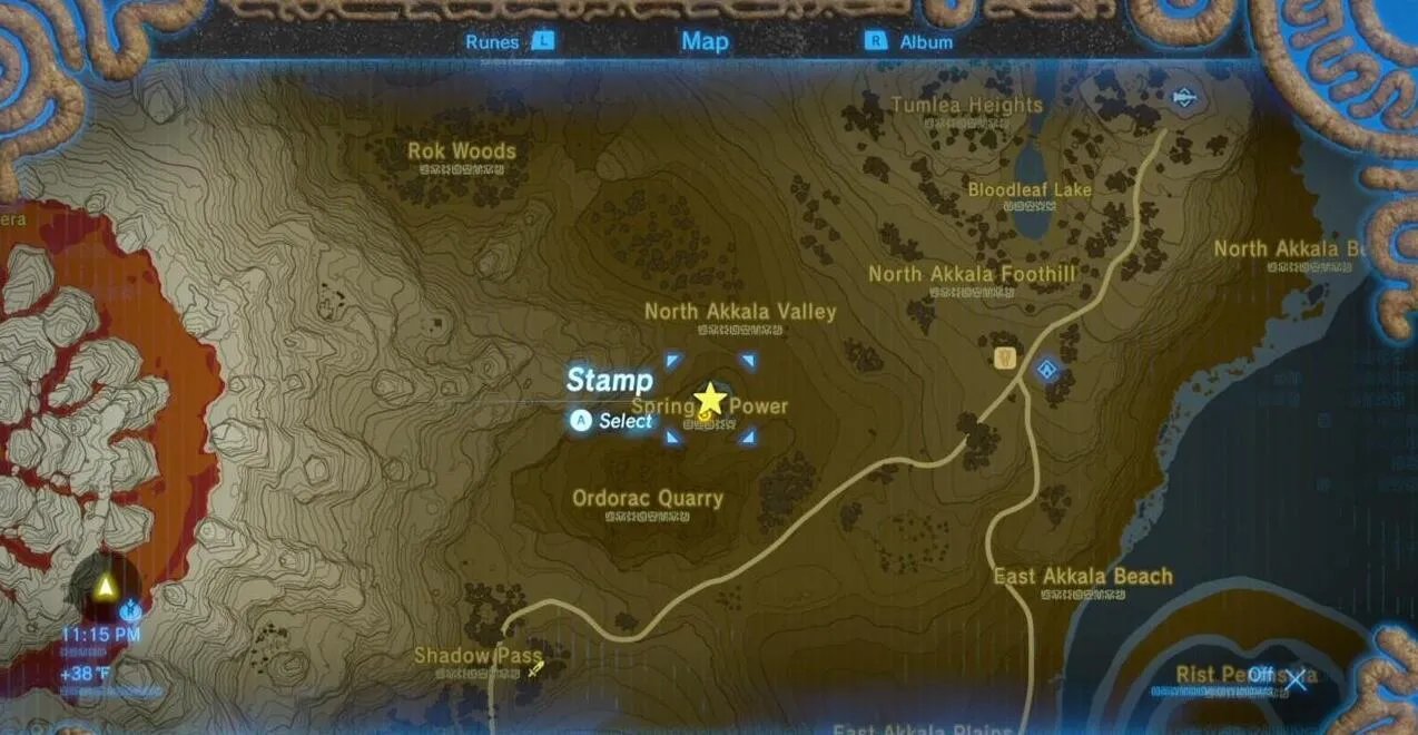 塞尔达回忆点位置