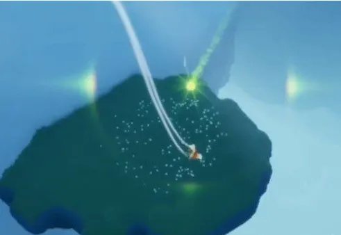 光遇中绿色光芒在哪个地图？