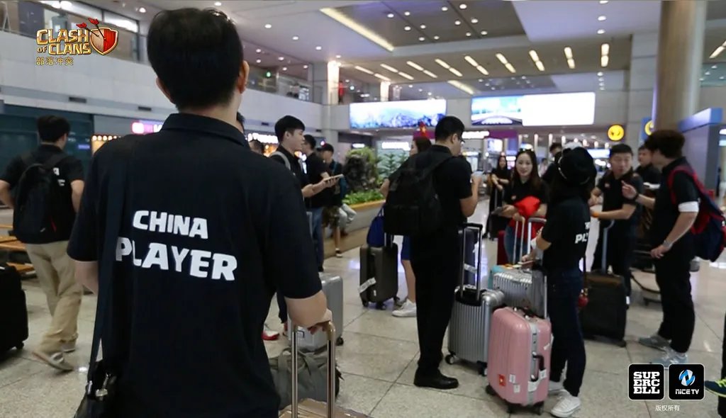 《部落冲突》韩国邀请赛：中国队已抵达首尔备战