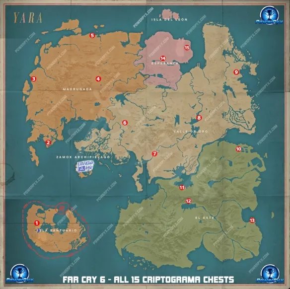 《孤岛惊魂6》密码箱密码表位置汇总 全密码箱获得指南