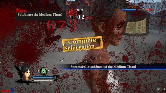 《进击的巨人》图文评测：爽快的猎杀巨人吧！