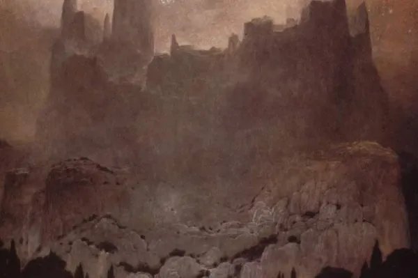 画家出车祸后，画出死后的世界，让人越看越恐怖的画该如何解释？