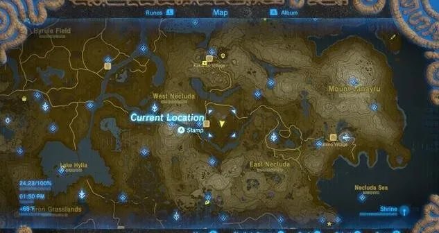 塞尔达回忆点位置