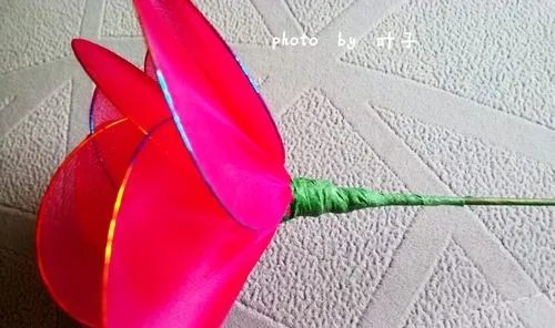 怎样做丝网花---荷花的详细做法