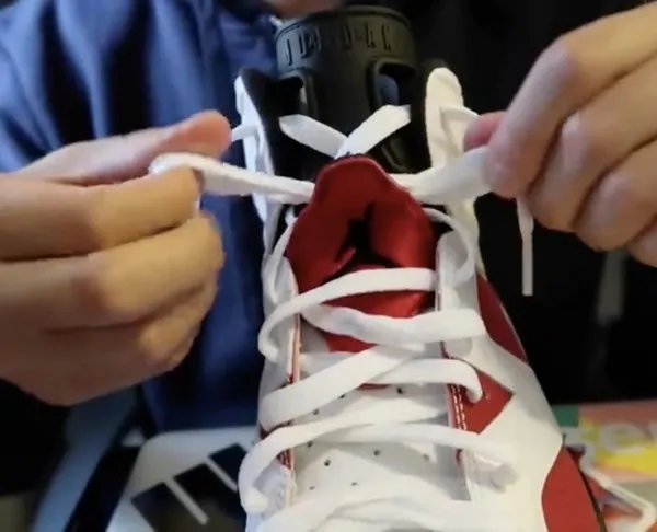 乔6鞋带扣应该怎么用？AJ6鞋带系法详细图解教学