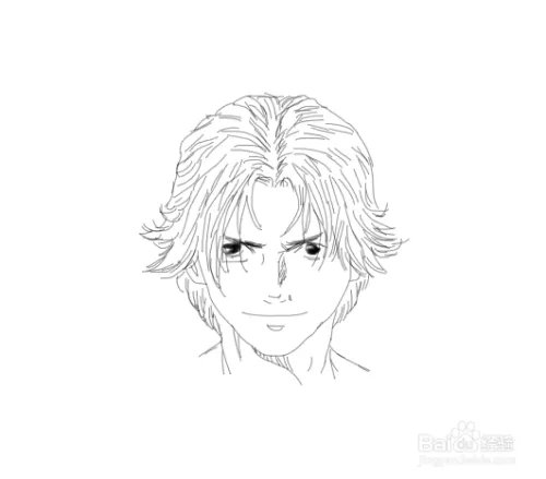 帅哥头像怎么画，怎么画帅哥头像