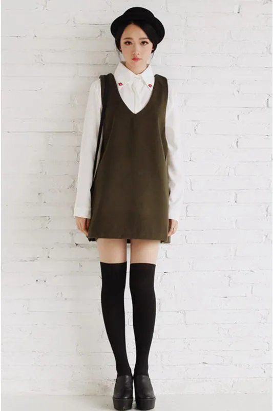 无袖背心式连衣裙适合胖妹妹穿吗