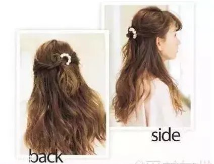 卷发扎什么发型好看 长卷发扎法教程