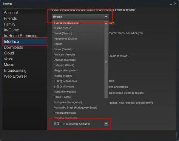 a way out怎么设置中文steam？