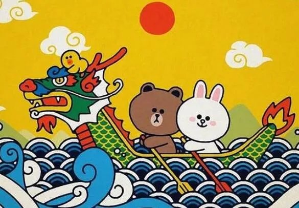 2020端午节绘画一等奖 2020端午节手绘图