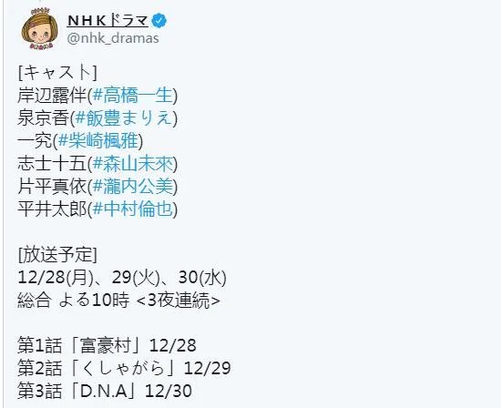 JOJO外传《岸边露伴一动也不动》真人：高桥一生出演！