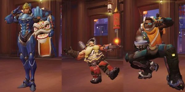 《守望先锋》2020年春节姿势和特写介绍