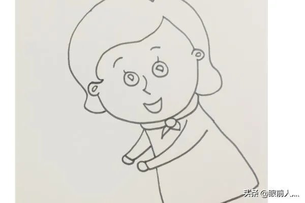 简笔画我的妈妈怎么画？