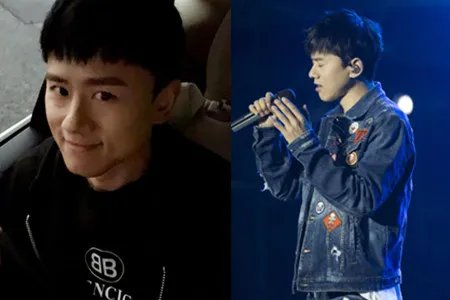 张杰被戴月子帽 当上奶爸后微博超活跃