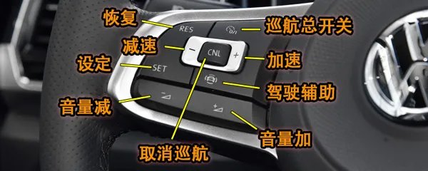 大众定速巡航怎么用？大众定速巡航图解用法