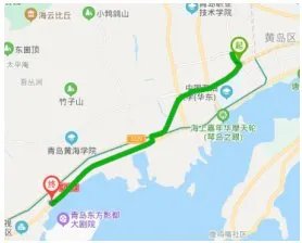 从黄岛汽车总站到黄岛融创茂出租车需要多少钱？