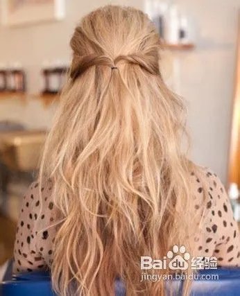 优雅公主头的扎法