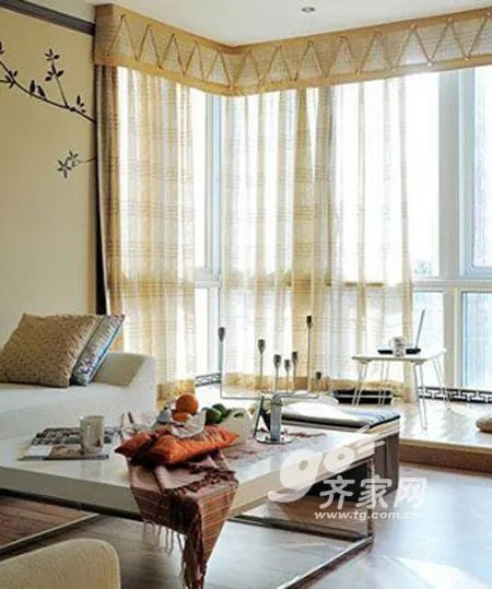 蓝白涂料改装二手房 97平清新可爱地中海家