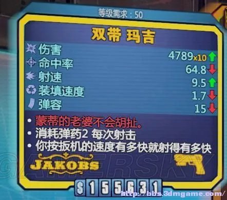 《无主之地2》沙洲刷五种橙色武器地点和枪械资料