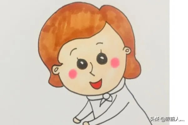 简笔画我的妈妈怎么画？