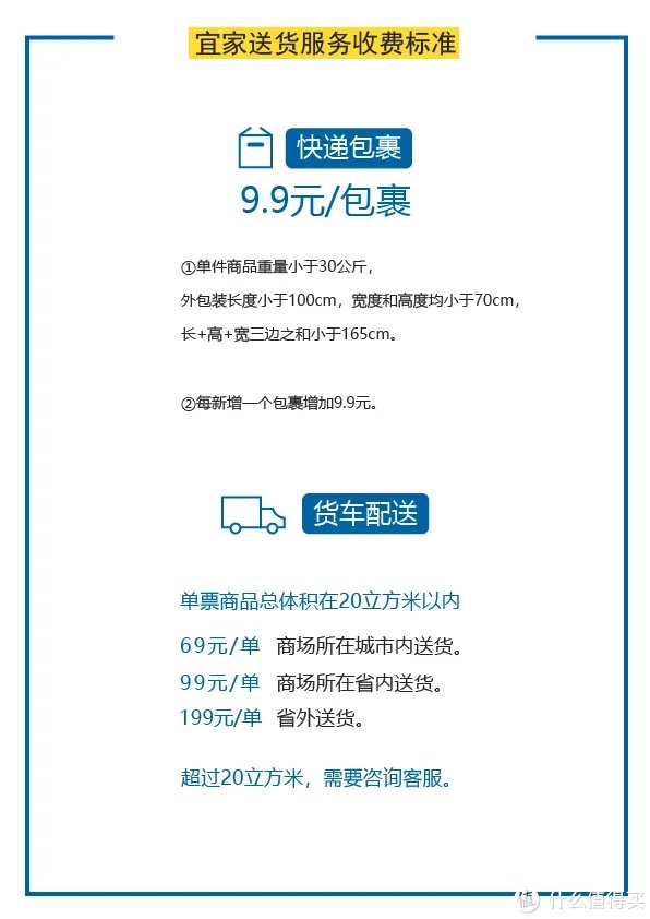 宜家官网购物指南：运费最低只要9块9包邮到家！