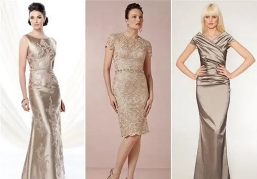 新娘妈妈晚礼服哪种好看  新娘妈妈晚礼服图片欣赏