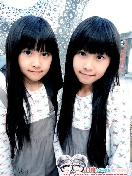 sandy和mandy大家觉得她们谁更漂亮些？