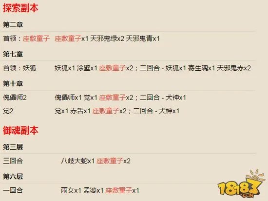 阴阳师座敷童子怎么刷 座敷童子哪里打比较多