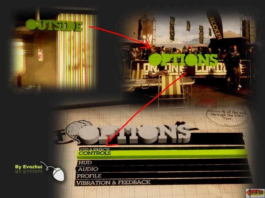 《科林麦克雷拉力赛之尘埃2》鼠标转向控制具体设置步骤