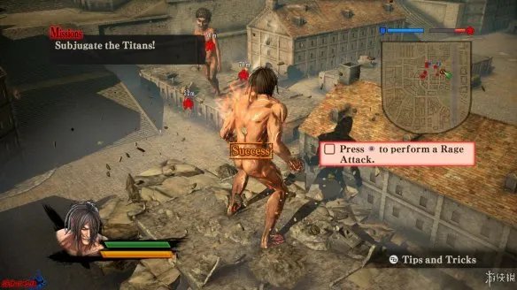 《进击的巨人》图文评测：爽快的猎杀巨人吧！